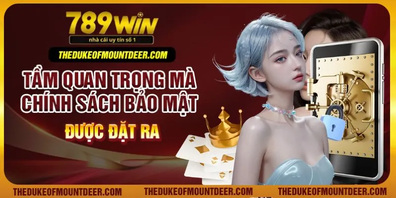 Tầm quan trọng mà chính sách bảo mật được đặt ra